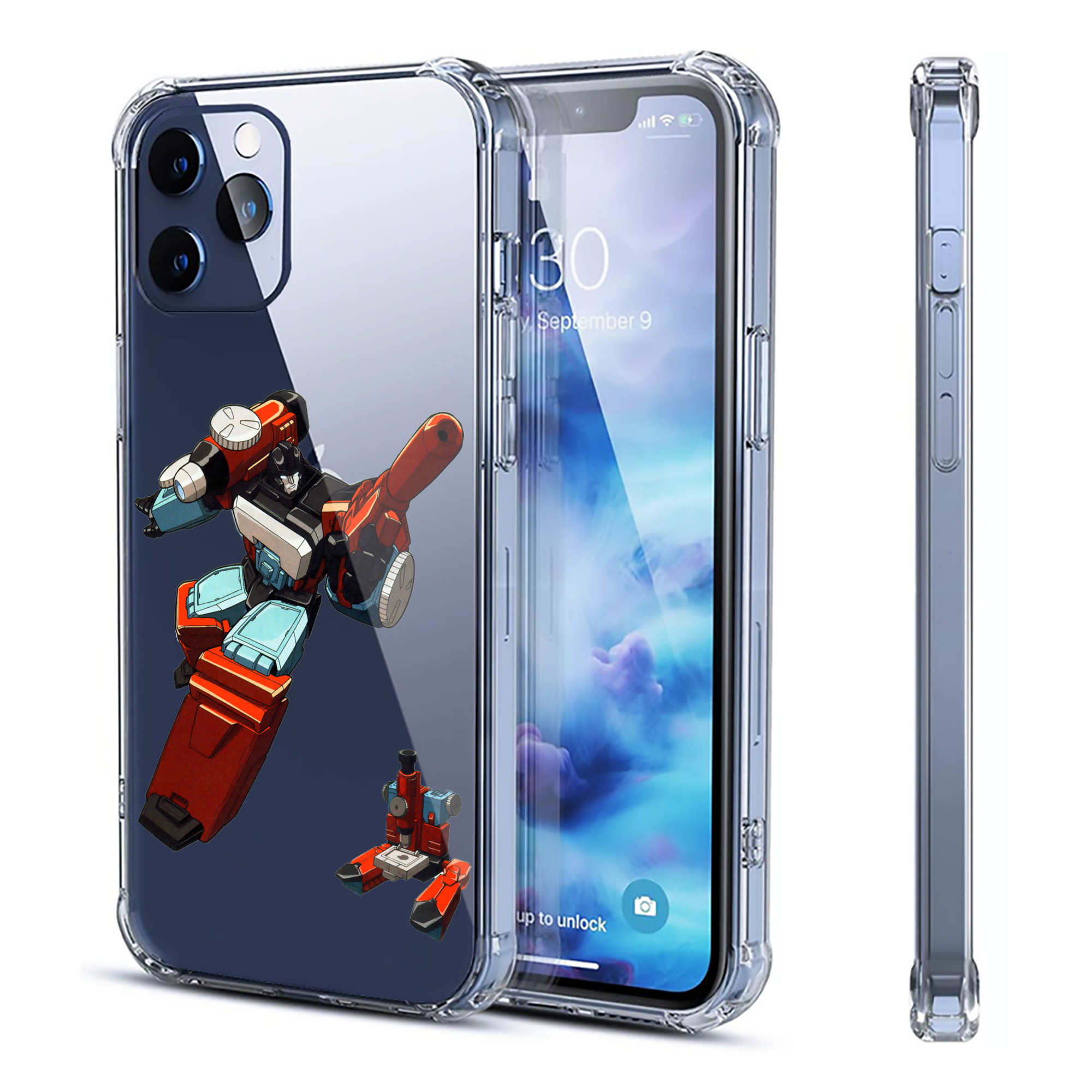 （画像用）  【iPhone 12シリーズ対応】透明スマホケース（クリアソフトケース）
